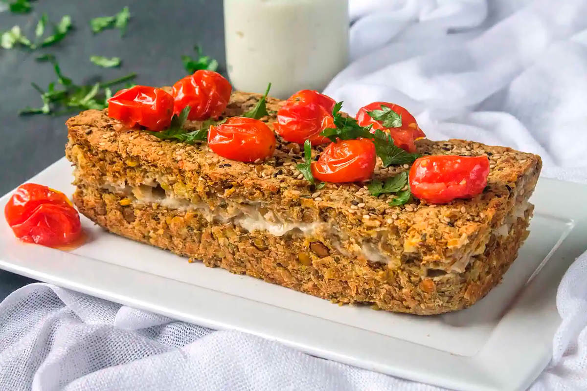 Bolinho de Lentilha Vegano
