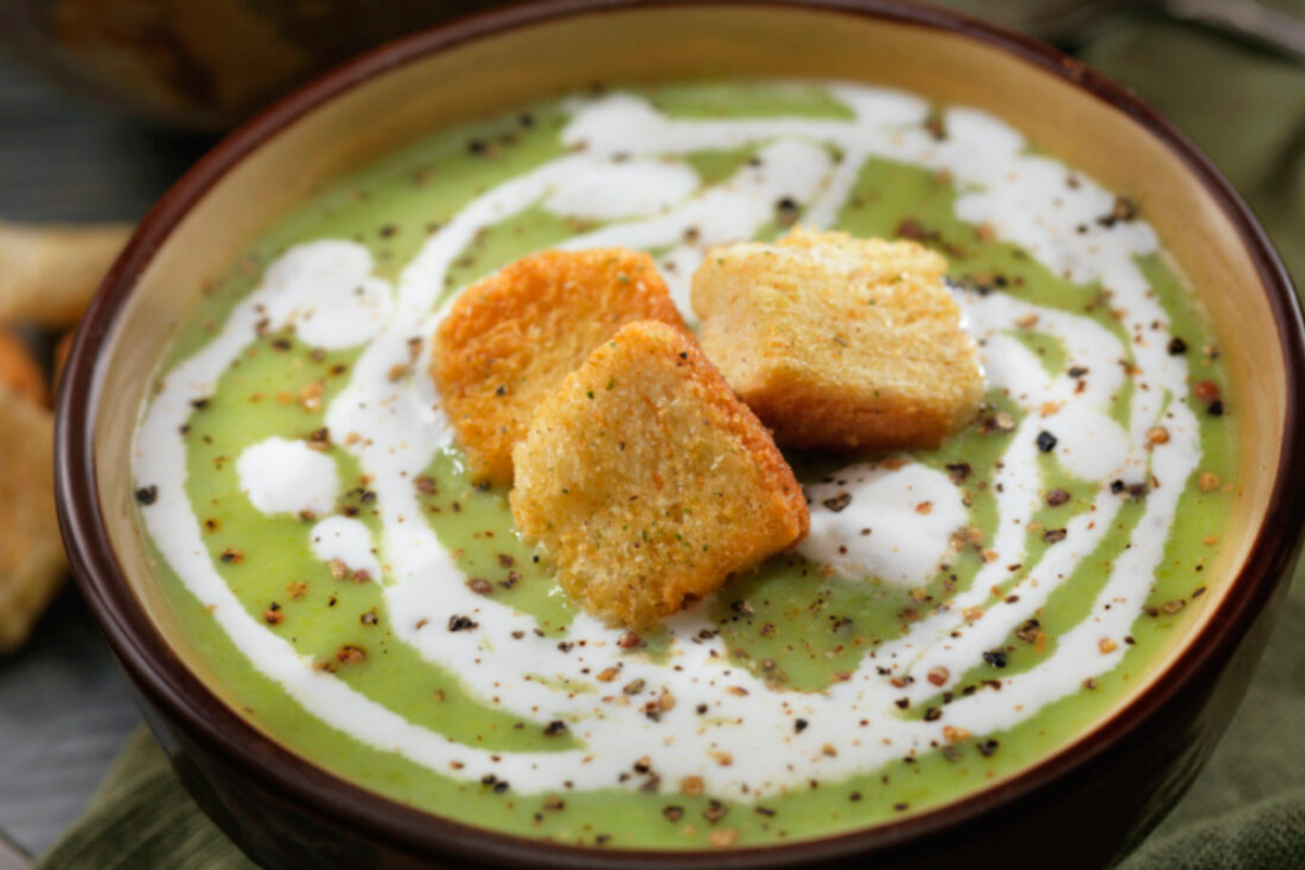 Creme de Ervilha Vegano