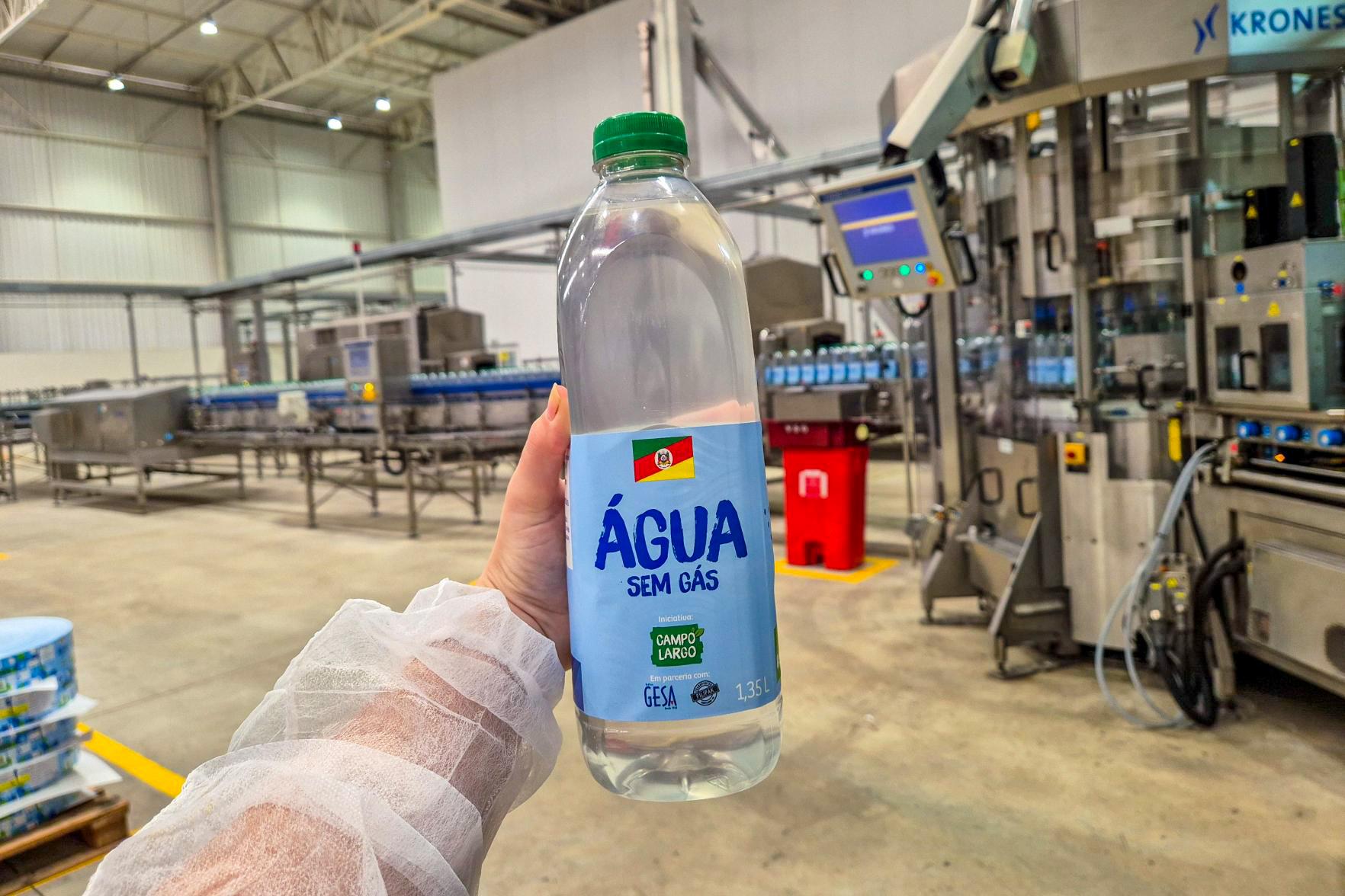 Iniciativa da Campo Largo leva água potável ao Rio Grande do Sul 