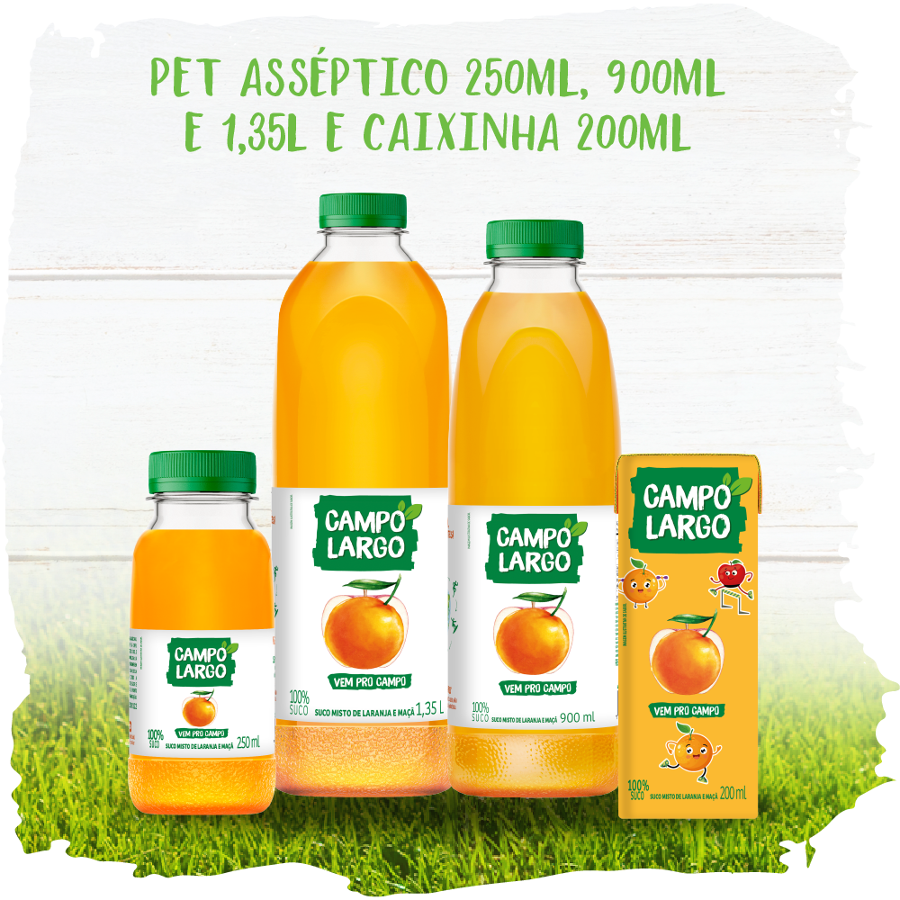 Suco de Laranja + Maçã