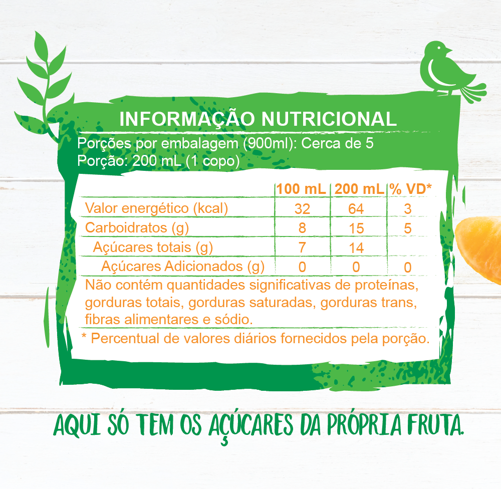 Suco de Maçã + Tangerina 