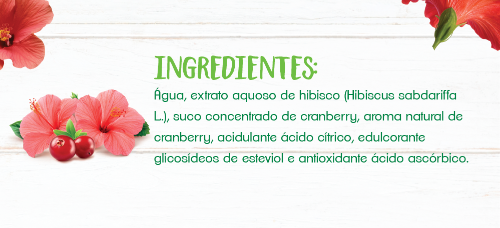 Chá de Hibisco + Cranberry